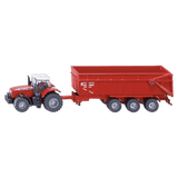 Siku 3 Plus Massey Ferguson Tractor with Trailer