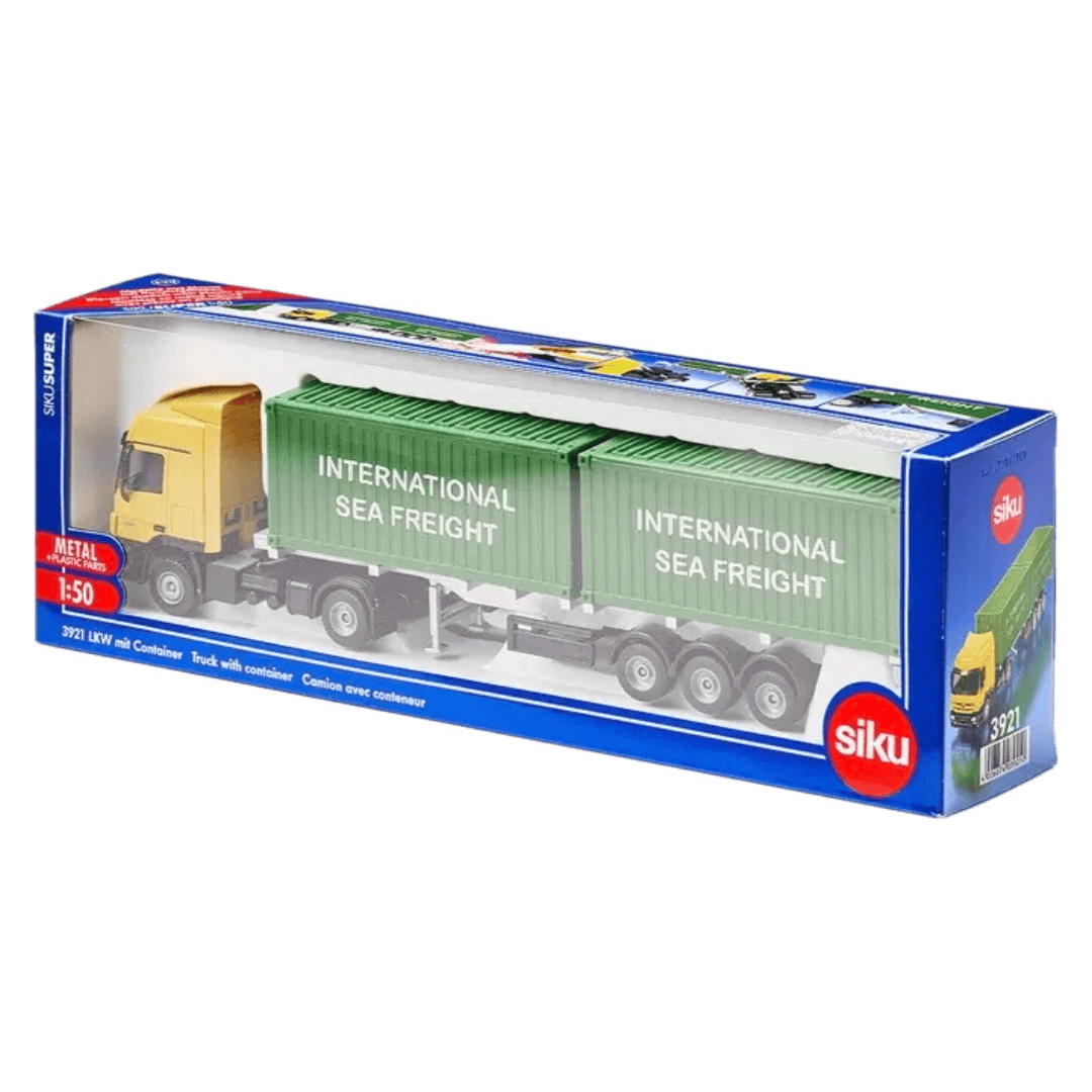 Siku 3 Plus Mercedes Actros Container Truck