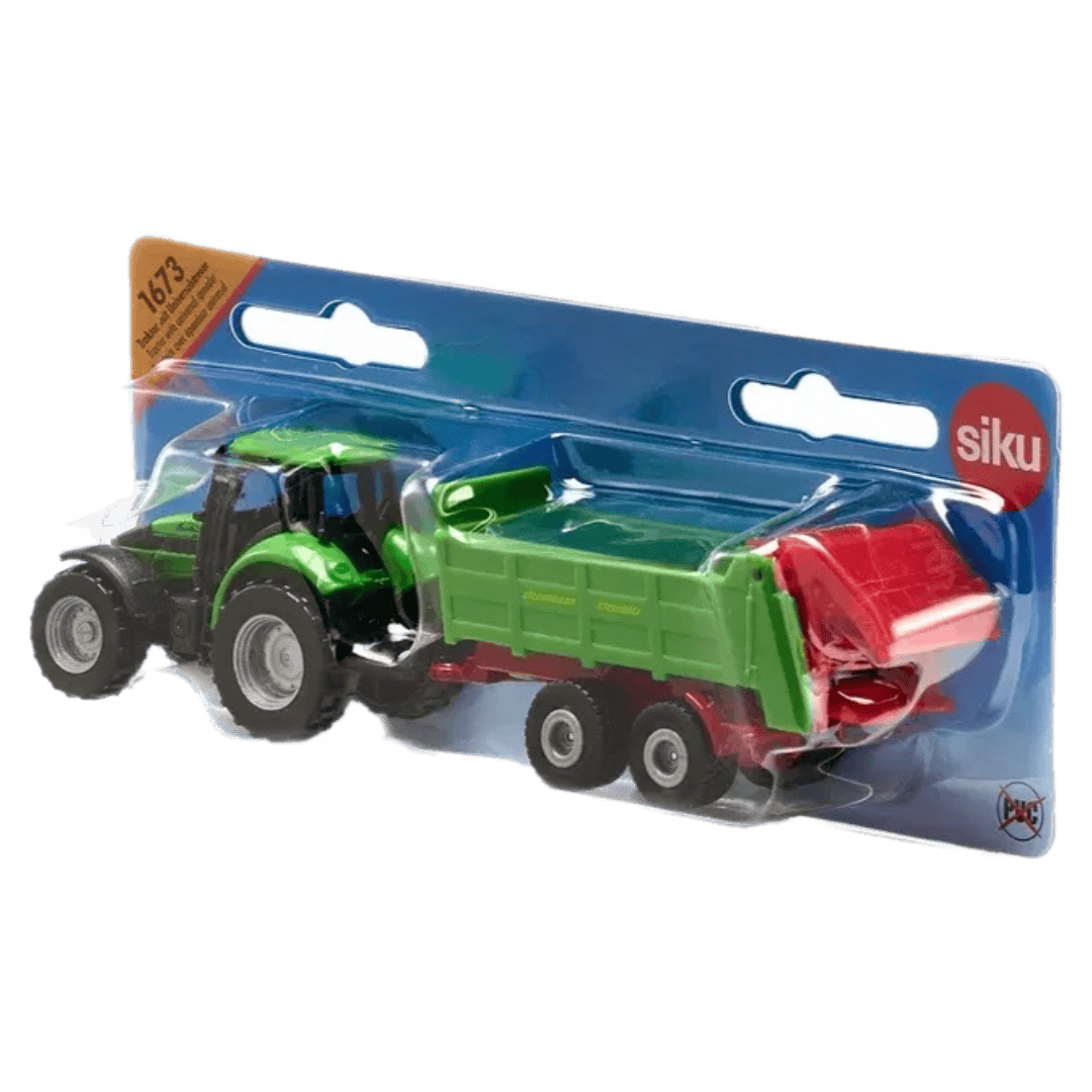 Siku 3 Plus Tractor with Universal Manure Spreader