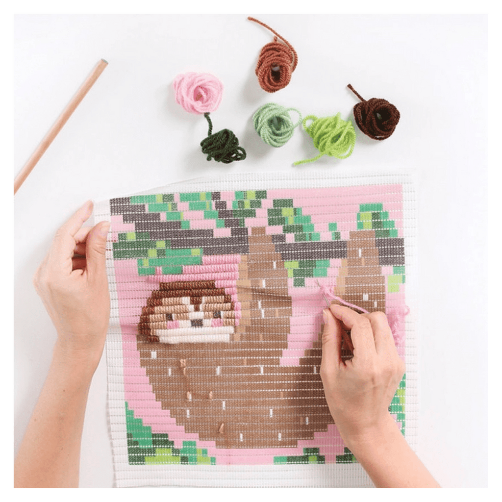 Sozo 10 Plus Needlepoint Kit - Sloth