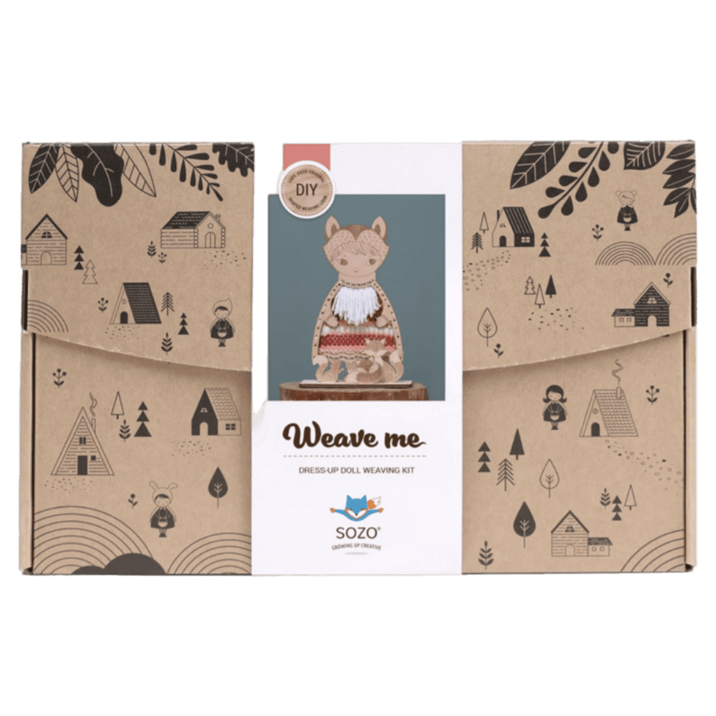 Sozo 11 Plus Dress Up Doll Weaving Kit - Fox