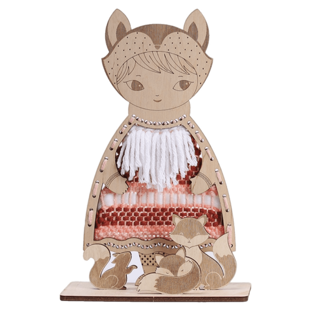 Sozo 11 Plus Dress Up Doll Weaving Kit - Fox
