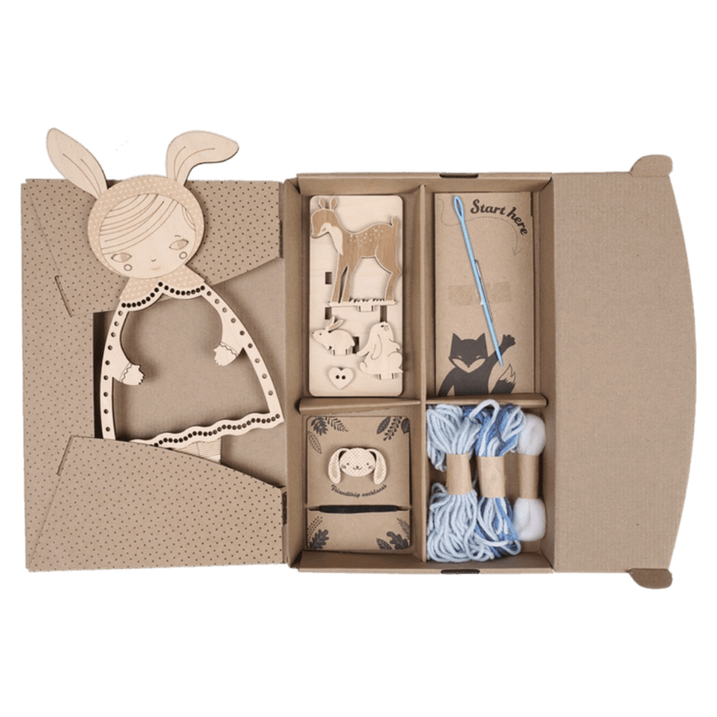 Sozo 12 Plus Dress Up Doll Weaving Kit - Bunny