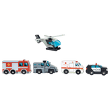 Tender Leaf Toys 3 Plus Emergency Vehicles (TLT)