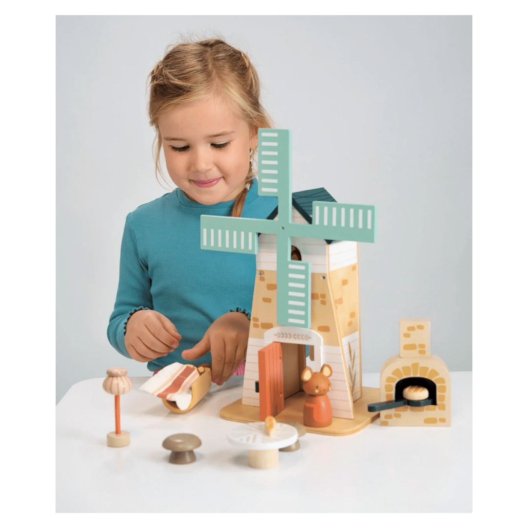 Tender Leaf Toys 3 Plus Penny Windmill Set
