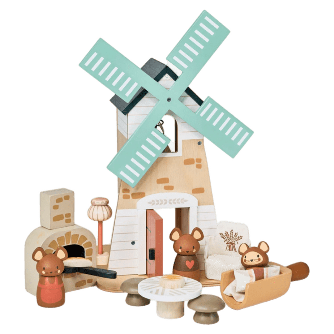 Tender Leaf Toys 3 Plus Penny Windmill Set