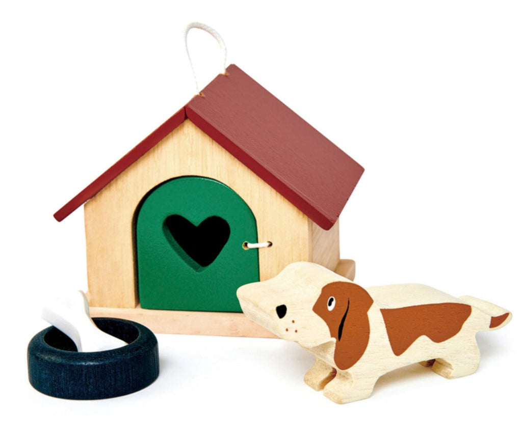 Tender Leaf Toys 3 Plus Pet Dog Kennel Set