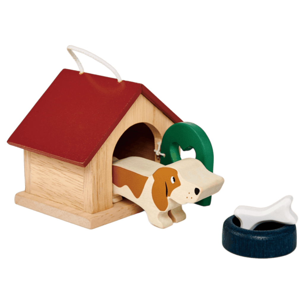 Tender Leaf Toys 3 Plus Pet Dog Kennel Set