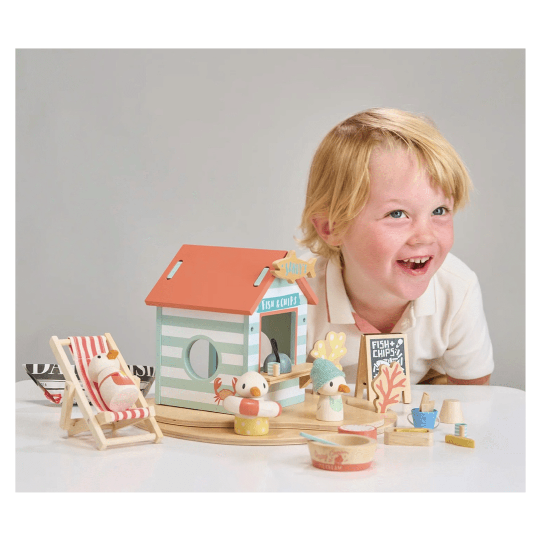Tender Leaf Toys 3 Plus Sandy's Beach Hut