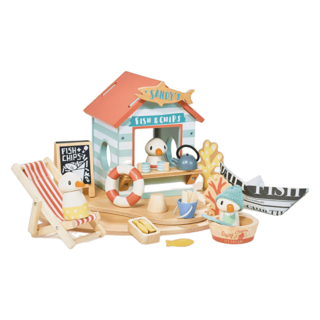 Tender Leaf Toys 3 Plus Sandy's Beach Hut