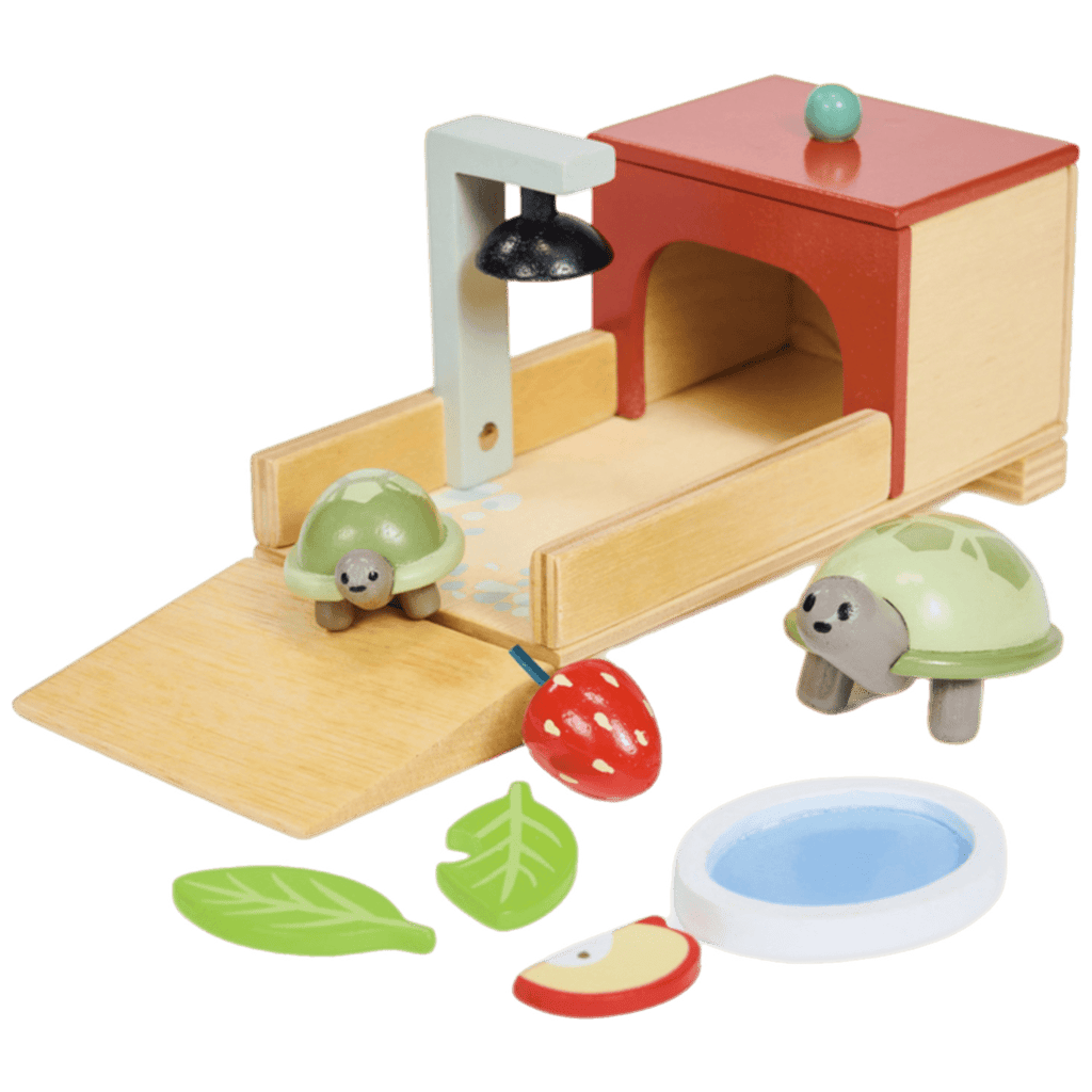 Tender Leaf Toys 3 Plus Tortoise Pet Set