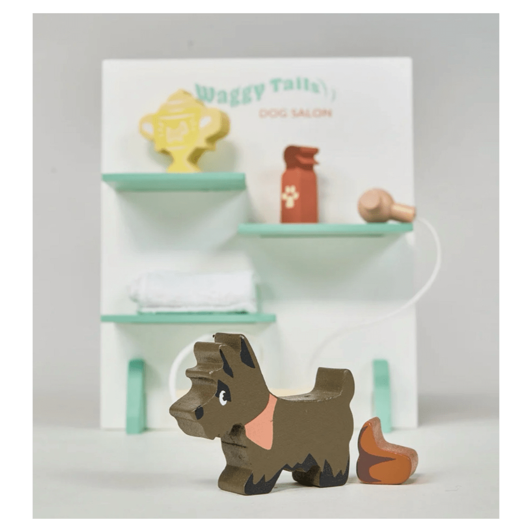 Tender Leaf Toys 3 Plus Waggy Tails Dog Salon