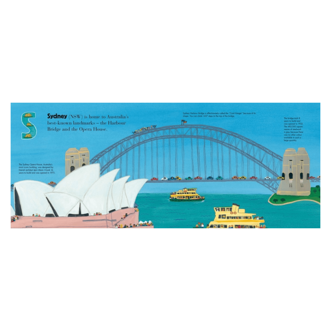 Walker Books 7 Plus A is for Australia PB - Frané Lessac