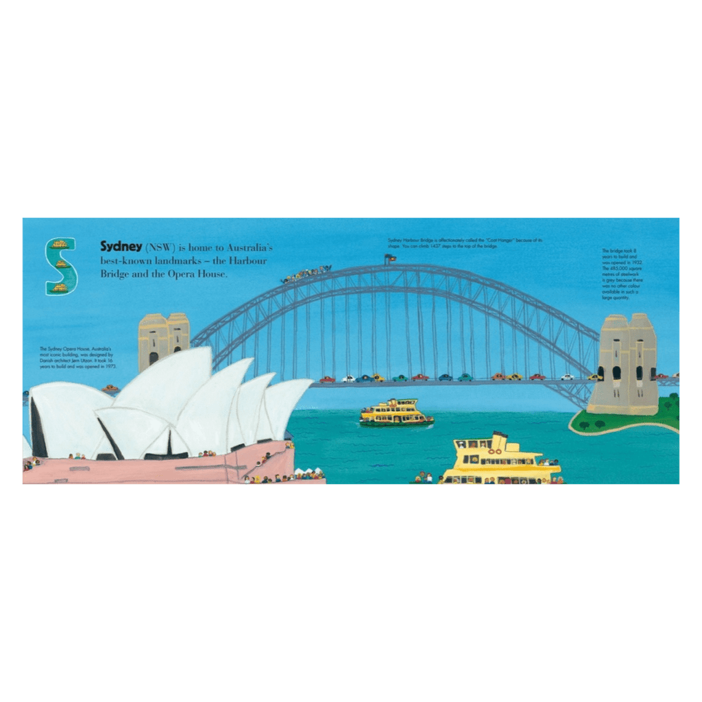 Walker Books 7 Plus A is for Australia PB - Frané Lessac