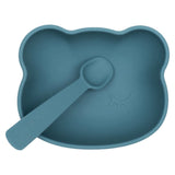 We Might Be Tiny 6 Months Plus Stickie Bowl - Blue Dusk