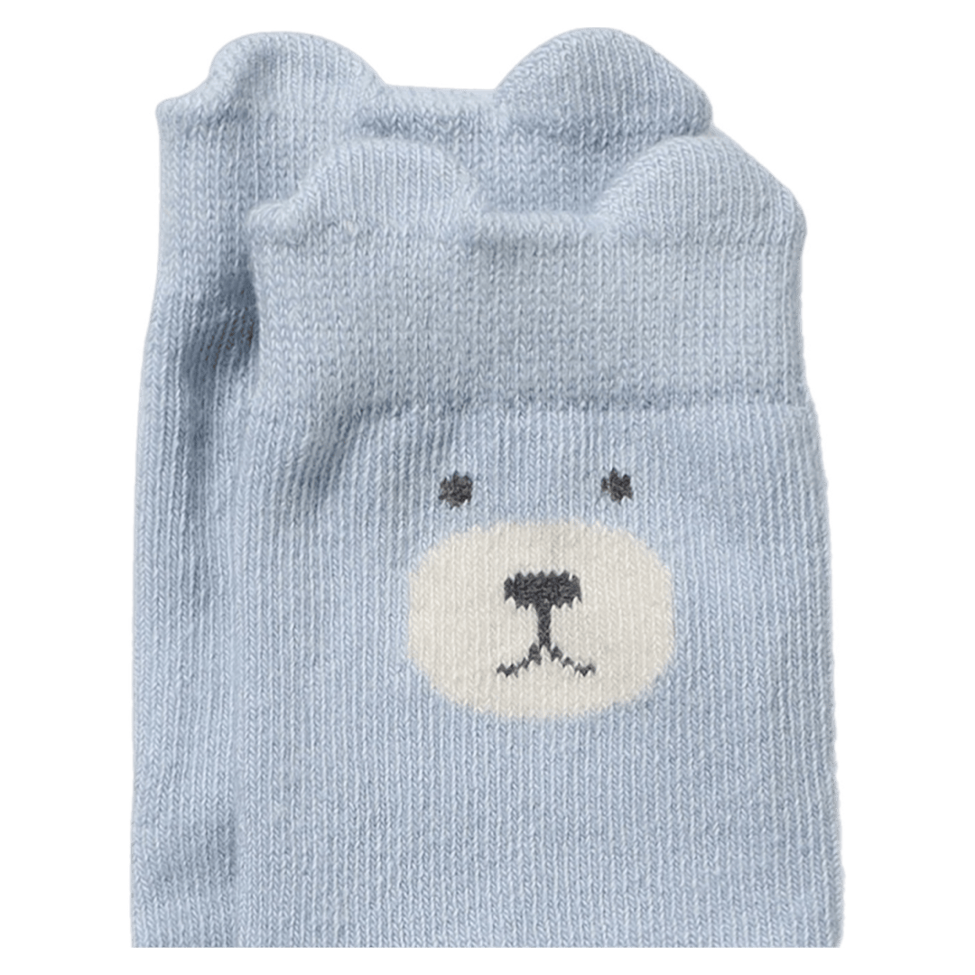 Wilson & Frenchy 0-3 Months to 1-2 Years 4 Pack Baby Socks - Blue Combo