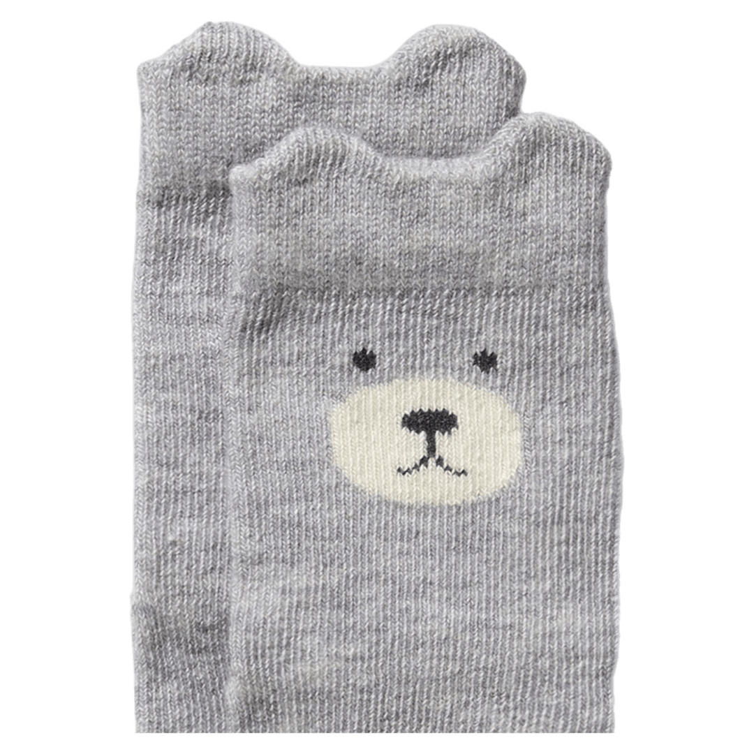 Wilson & Frenchy 0-3 Months to 1-2 Years 4 Pack Baby Socks - Oat, Cloud, Blue, Walnut