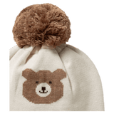 Wilson & Frenchy 0-3 Months to 1-2 Years Knitted Jacquard Hat - Beary Cute