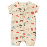 Wilson & Frenchy 0-3 Months to 12-18 Months 0-3M Boyleg Zipsuit - Deck the Halls