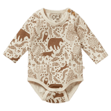 Wilson & Frenchy 0-3 Months to 12-18 Months 0-3M Long Sleeve Bodysuit - Winter Forest