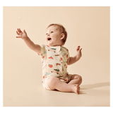 Wilson & Frenchy 0-3 Months to 12-18 Months Boyleg Zipsuit - Deck the Halls