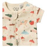 Wilson & Frenchy 0-3 Months to 12-18 Months Boyleg Zipsuit - Deck the Halls