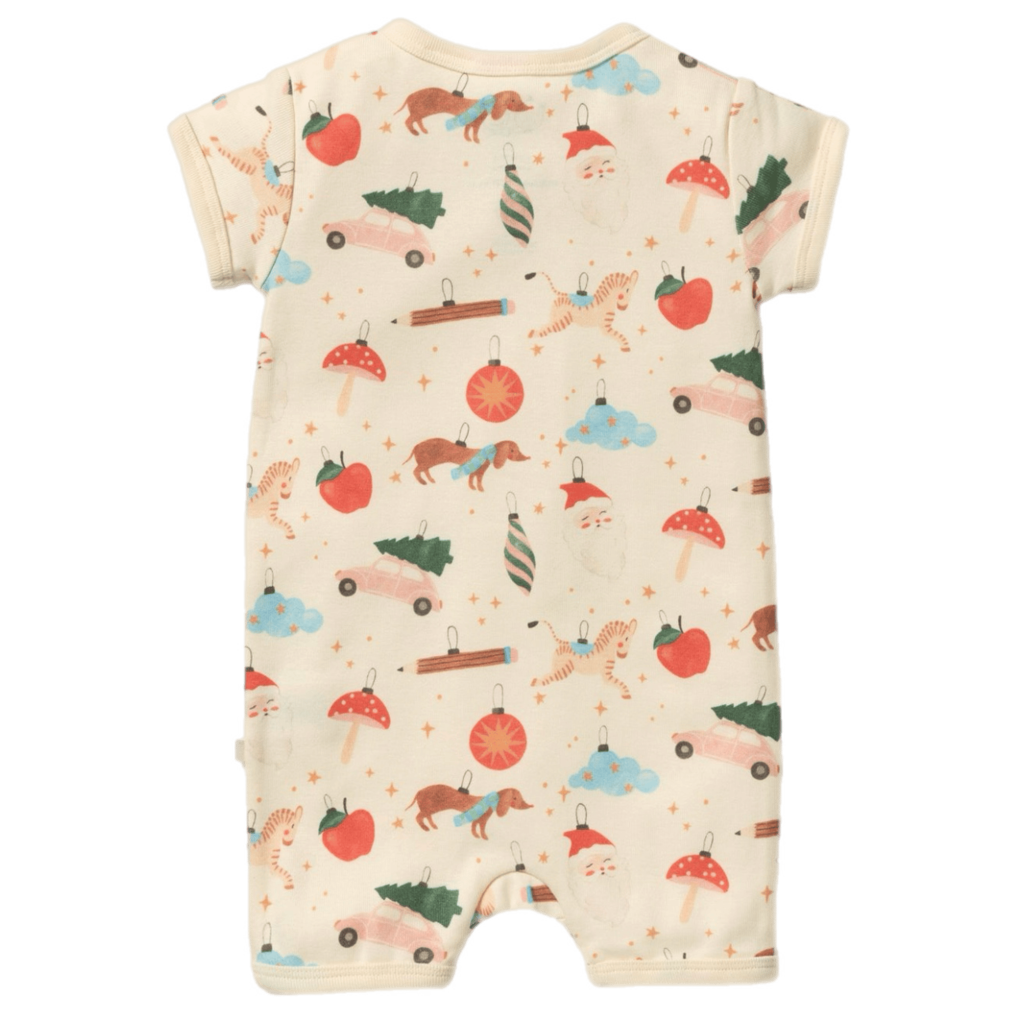 Wilson & Frenchy 0-3 Months to 12-18 Months Boyleg Zipsuit - Deck the Halls