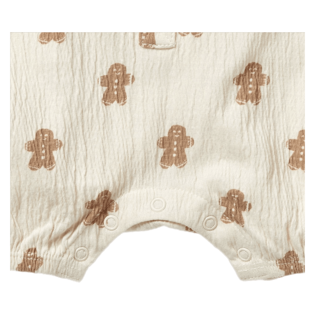 Wilson & Frenchy 0-3 Months to 12-18 Months Crinkle Growsuit - Spice & Nice
