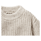 Wilson & Frenchy 0-3 Months to 12-18 Months Knitted Jumper - Cookie and Cream