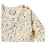 Wilson & Frenchy 0-3 Months to 12-18 Months Long Sleeve Bodysuit - Bella Floral
