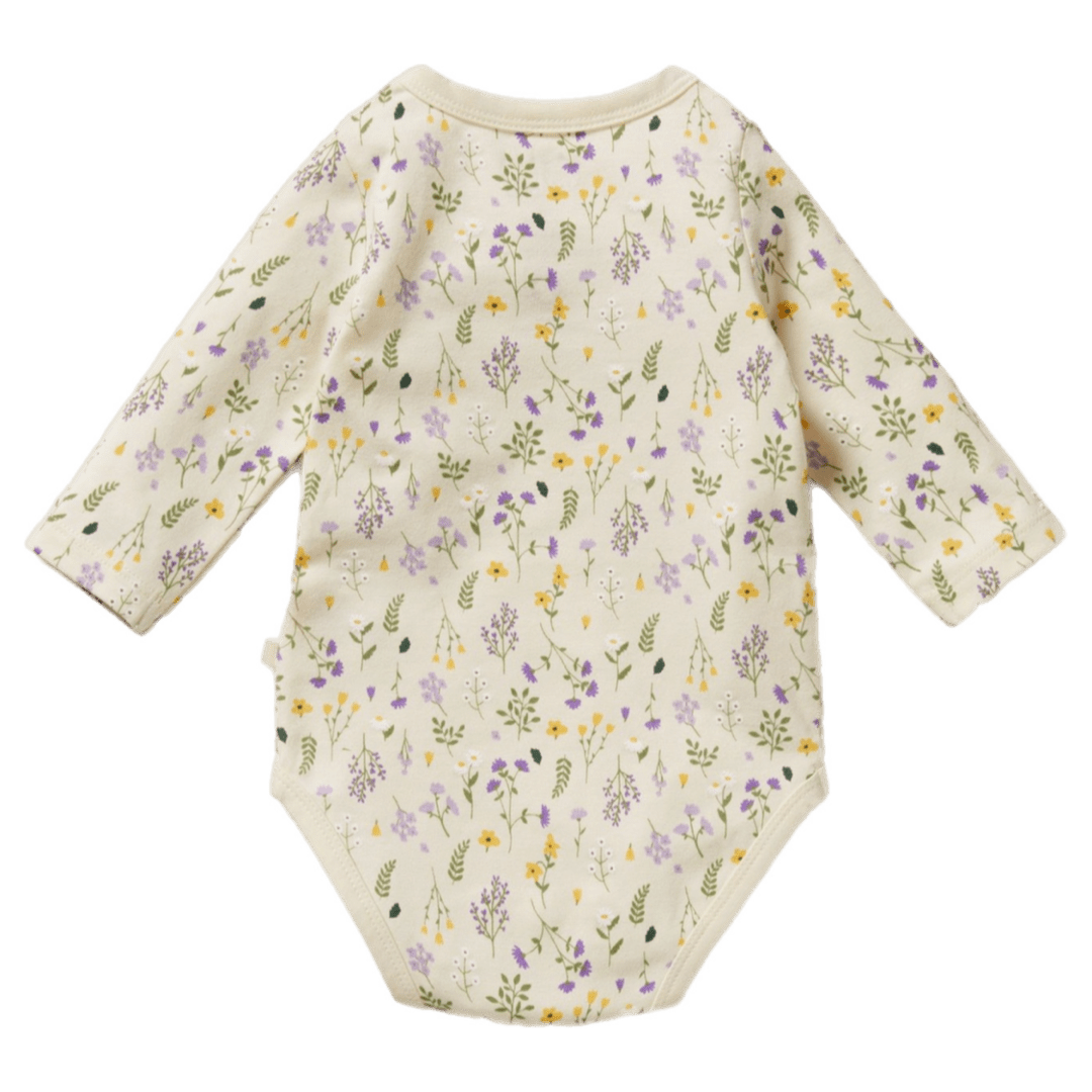 Wilson & Frenchy 0-3 Months to 12-18 Months Long Sleeve Bodysuit - Bella Floral