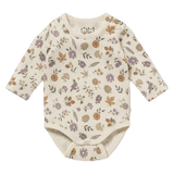 Wilson & Frenchy 0-3 Months to 12-18 Months Long Sleeve Bodysuit - Maple Glow