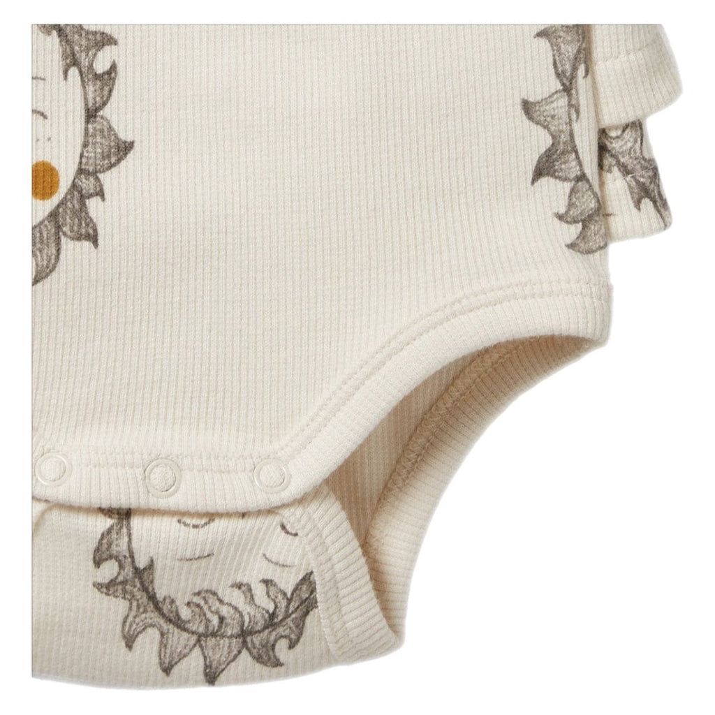 Wilson & Frenchy 0-3 Months to 12-18 Months Ruffle Bodysuit - Shine On Me