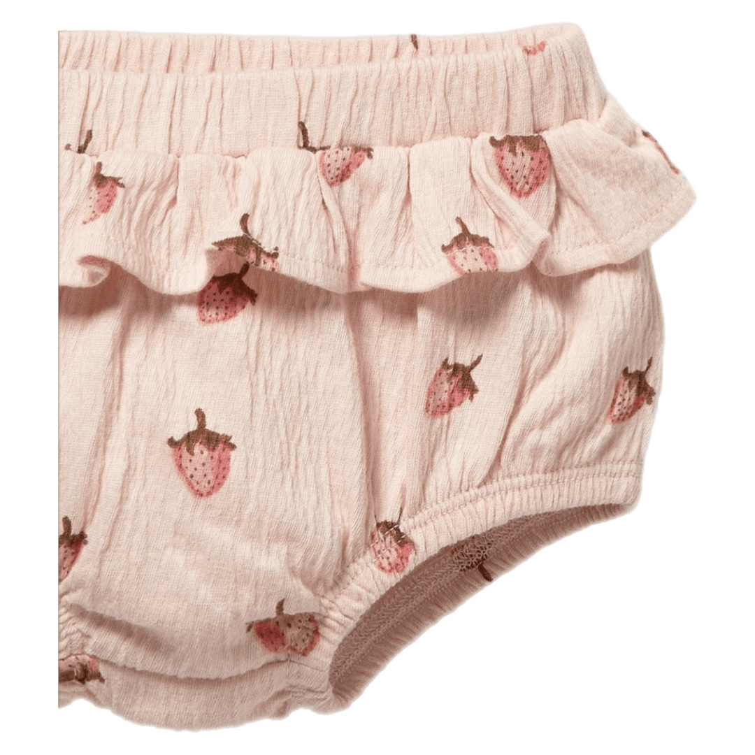 Wilson & Frenchy 0-3 Months to 12-18 Months Ruffle Set - Strawberry Kisses