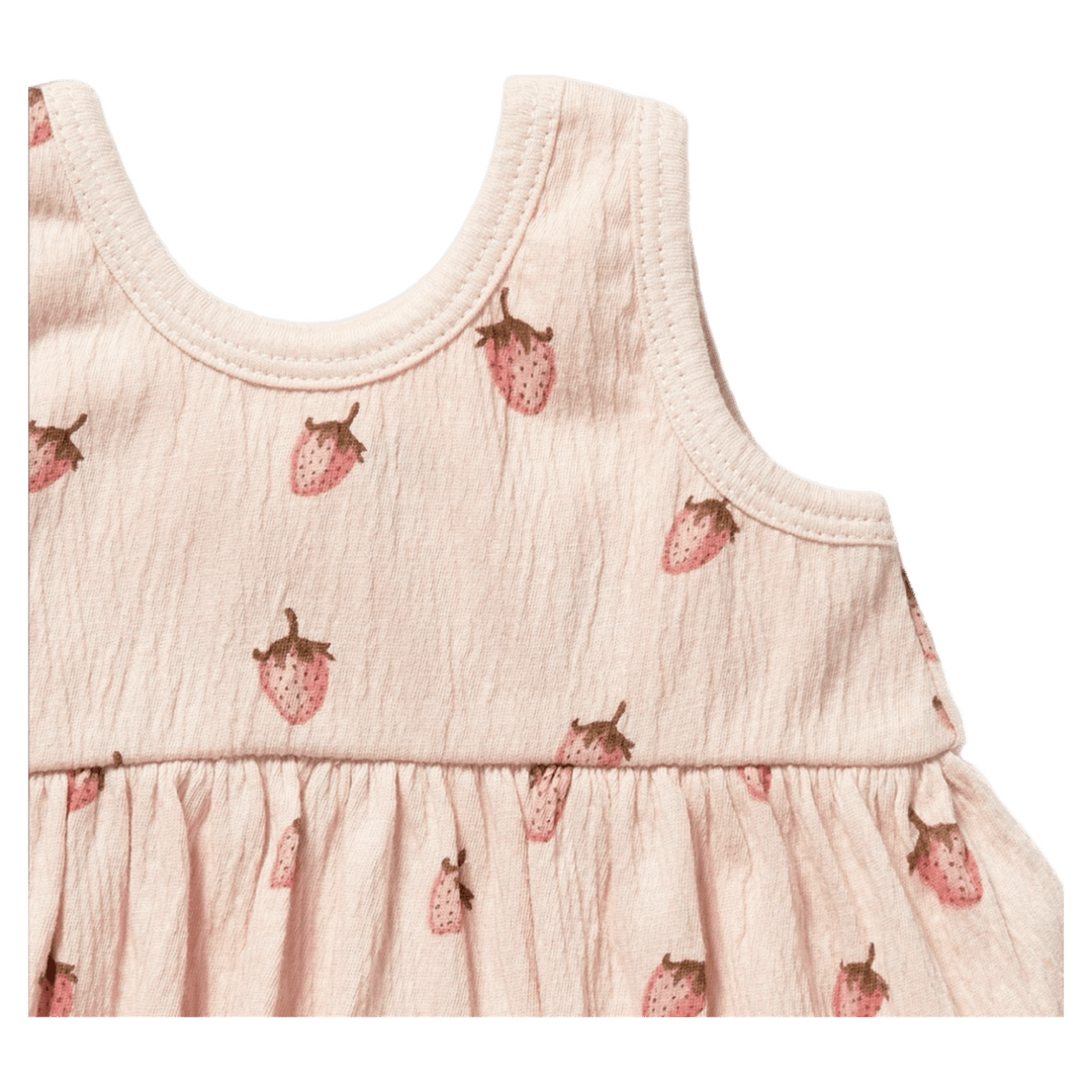 Wilson & Frenchy 0-3 Months to 12-18 Months Ruffle Set - Strawberry Kisses