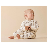 Wilson & Frenchy 0-3 Months to 12-18 Months Terry Growsuit - Little Unicorn