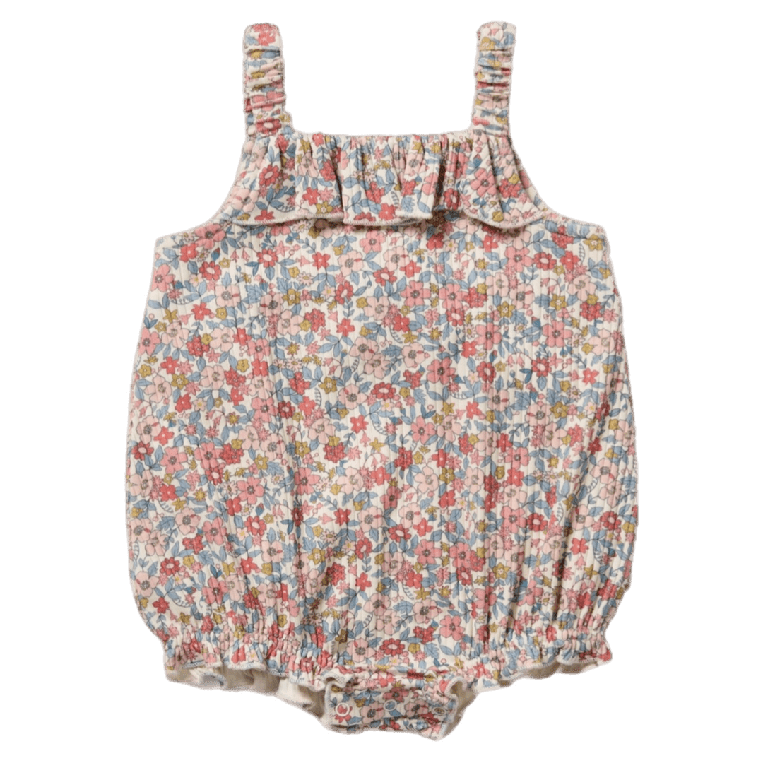 Wilson & Frenchy 0-3 Months to 18-24 Months 0-3M Playsuit - Summer Bloom