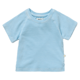 Wilson & Frenchy 0-3 Months to 18-24 Months 0-3M Short Sleeve Dyed Tee - Skye
