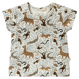 Wilson & Frenchy 0-3 Months to 18-24 Months 0-3M Short Sleeve Tee - Mini Jungle