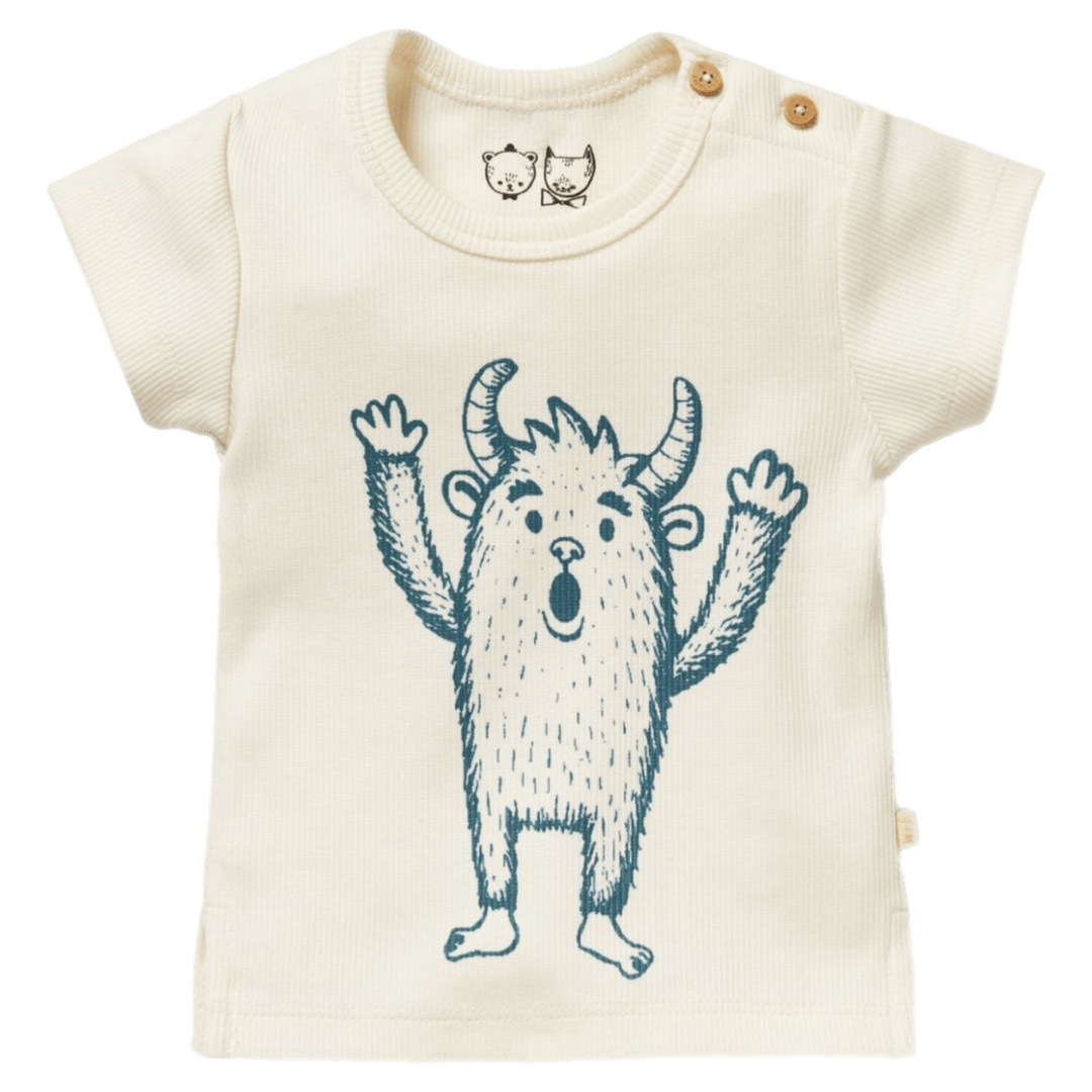 Wilson & Frenchy 0-3 Months to 18-24 Months 0-3M Short Sleeve Tee - Yeti