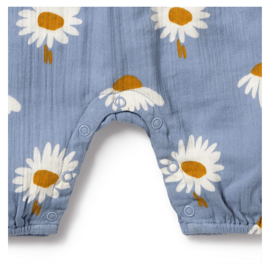 Wilson & Frenchy 0-3 Months to 18-24 Months Crinkle Jumpsuit - Daisy Floral