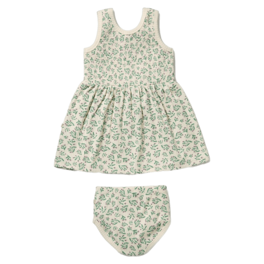 Wilson & Frenchy 0-3 Months to 18-24 Months Dress Set - Periwinkle