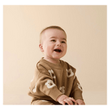 Wilson & Frenchy 0-3 Months to 18-24 Months Jacquard Knitted Jumper - Beary Cute