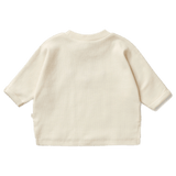 Wilson & Frenchy 0-3 Months to 18-24 Months Long Sleeve Rib Top - Buttermilk