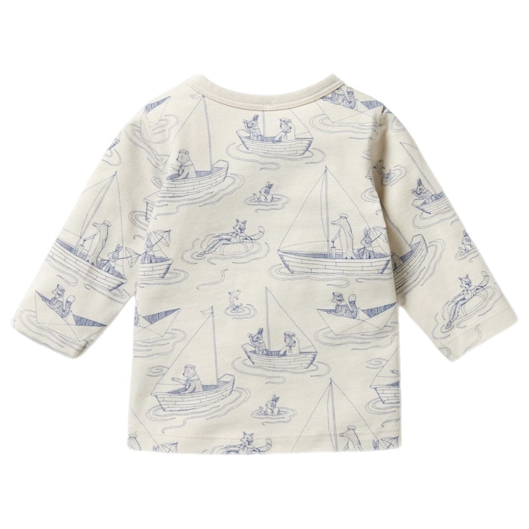 Wilson & Frenchy 0-3 Months to 18-24 Months Long Sleeve Top - Sail Away