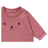 Wilson & Frenchy 0-3 Months to 18-24 Months Rib Long Sleeve Top - Plum