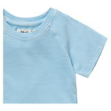 Wilson & Frenchy 0-3 Months to 18-24 Months Short Sleeve Dyed Tee - Skye
