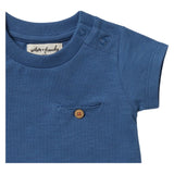 Wilson & Frenchy 0-3 Months to 18 to 24 Months Pocket Tee - Dark Blue