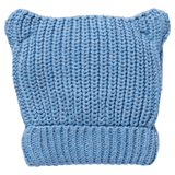 Wilson & Frenchy 0-3 Months to 3-5 Years Knitted Bear Hat - Frosted Blue