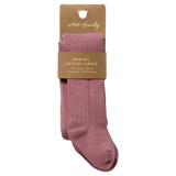 Wilson & Frenchy 0-3 Months to 3-5 Years Ribbed Tights - Plum